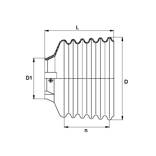 BOL de Protecteur SC25 Ø 160 MM LG 147 MM référence fournisseur 232414